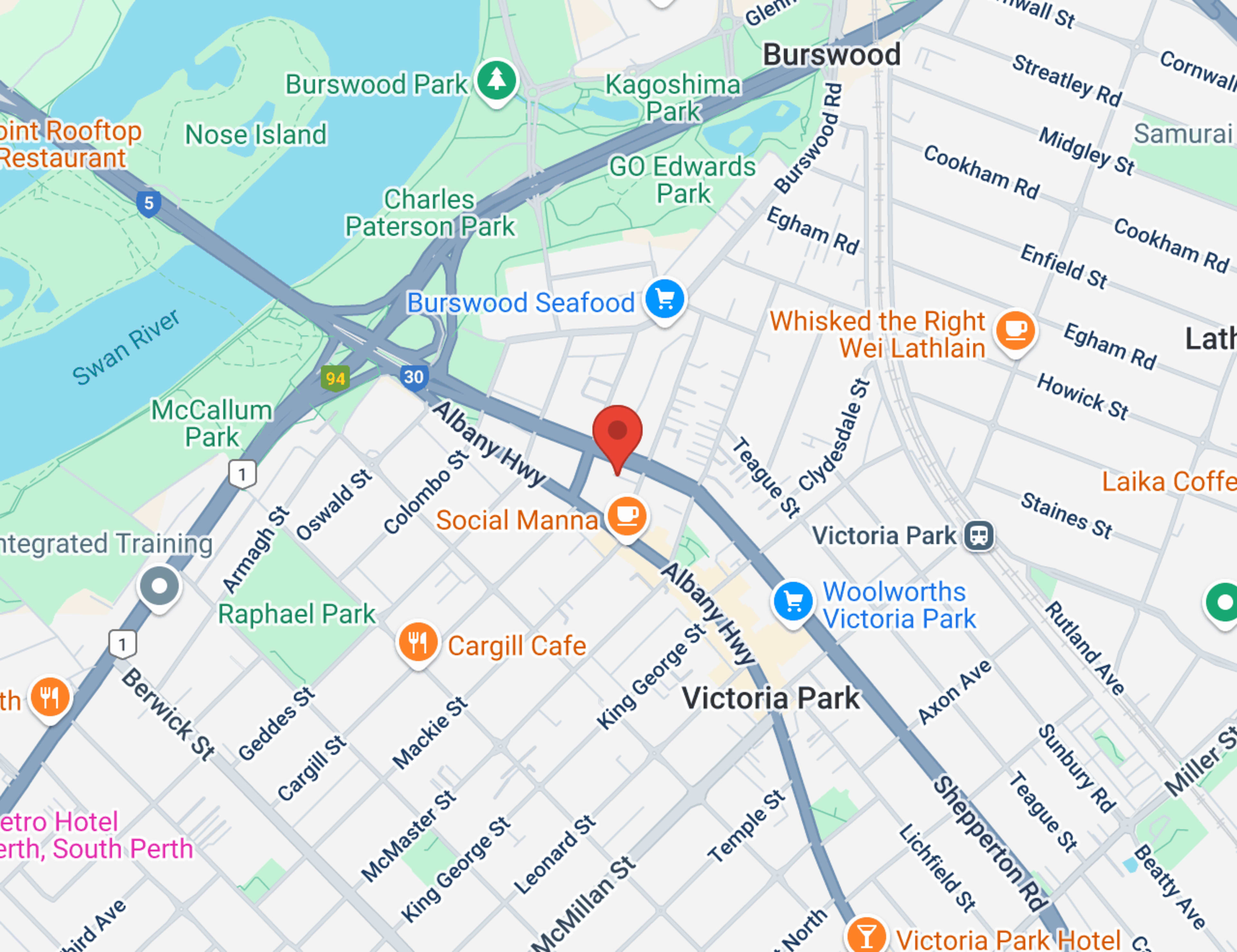 John Hughes Kia map