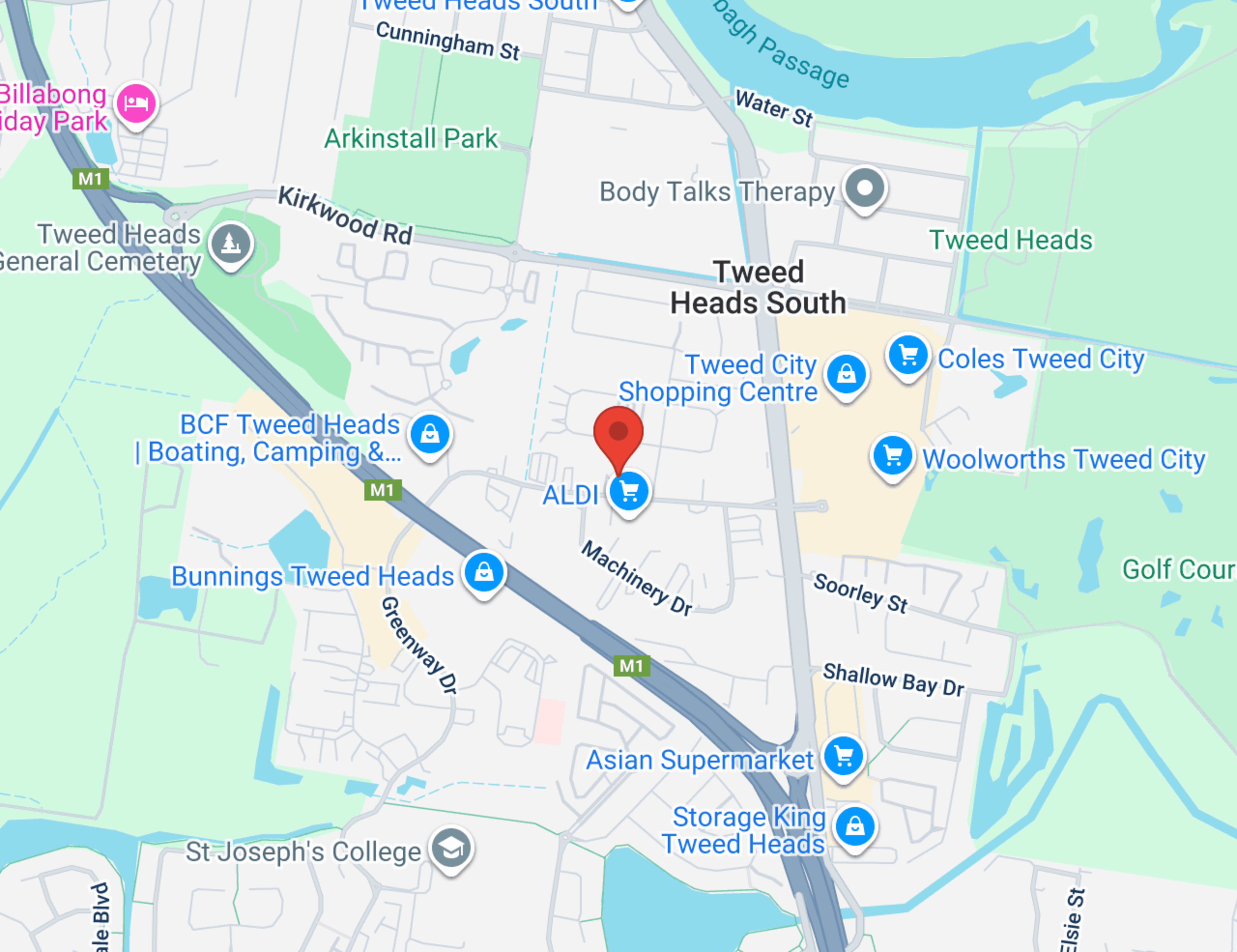 Surf Toyota - Parts map