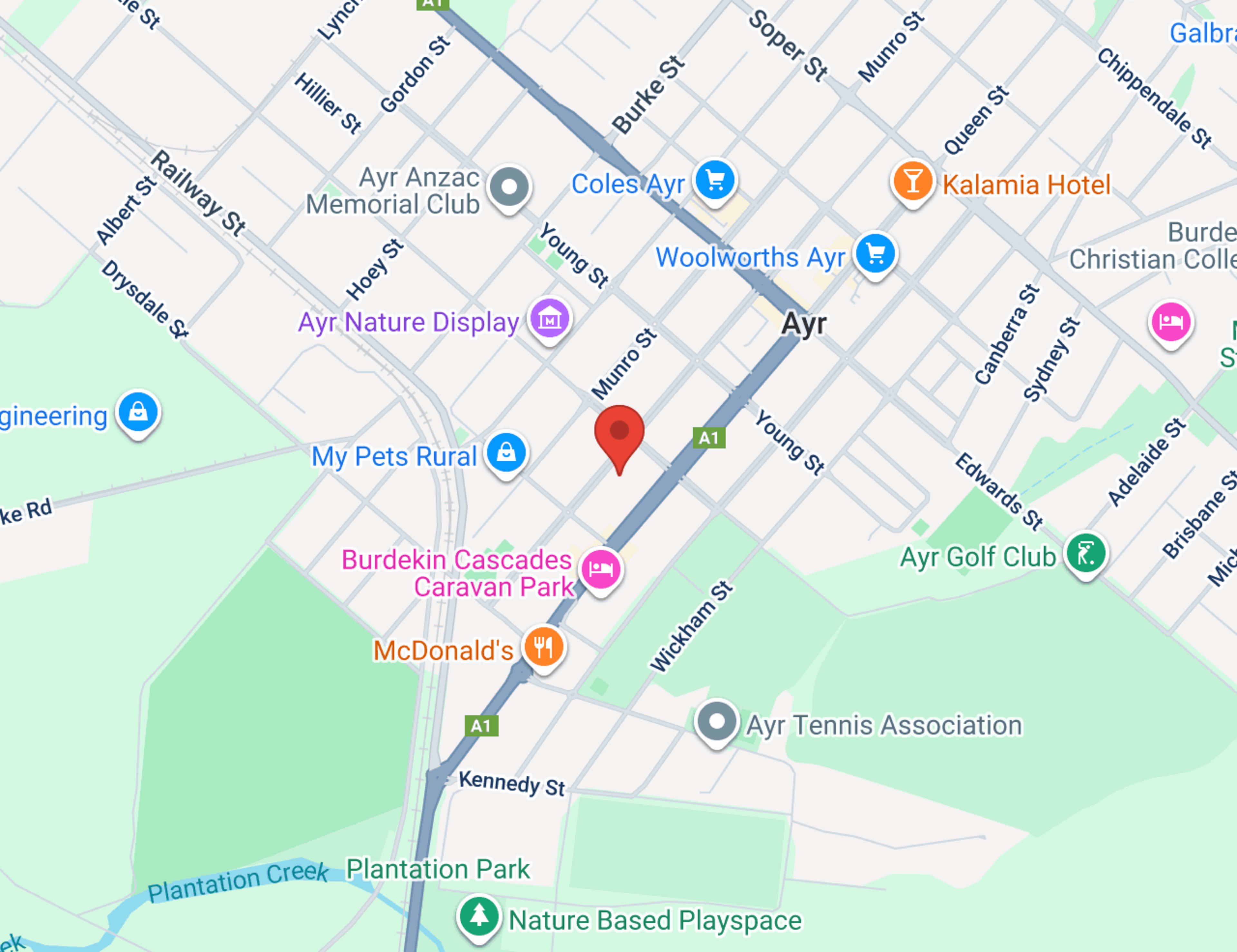 Carmichael Ford - Ayr Parts and Service Centre map
