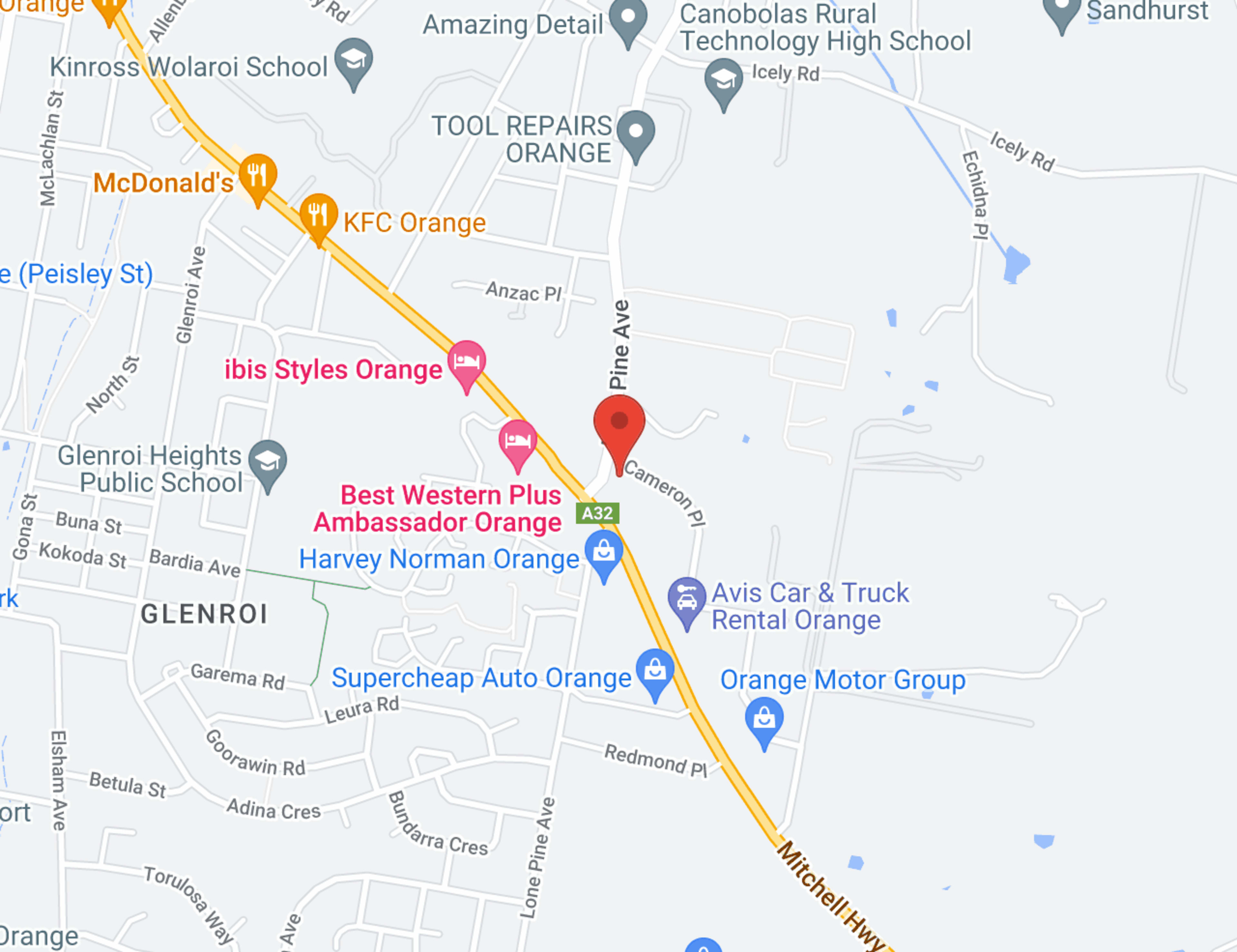 Leahey Auto Group map