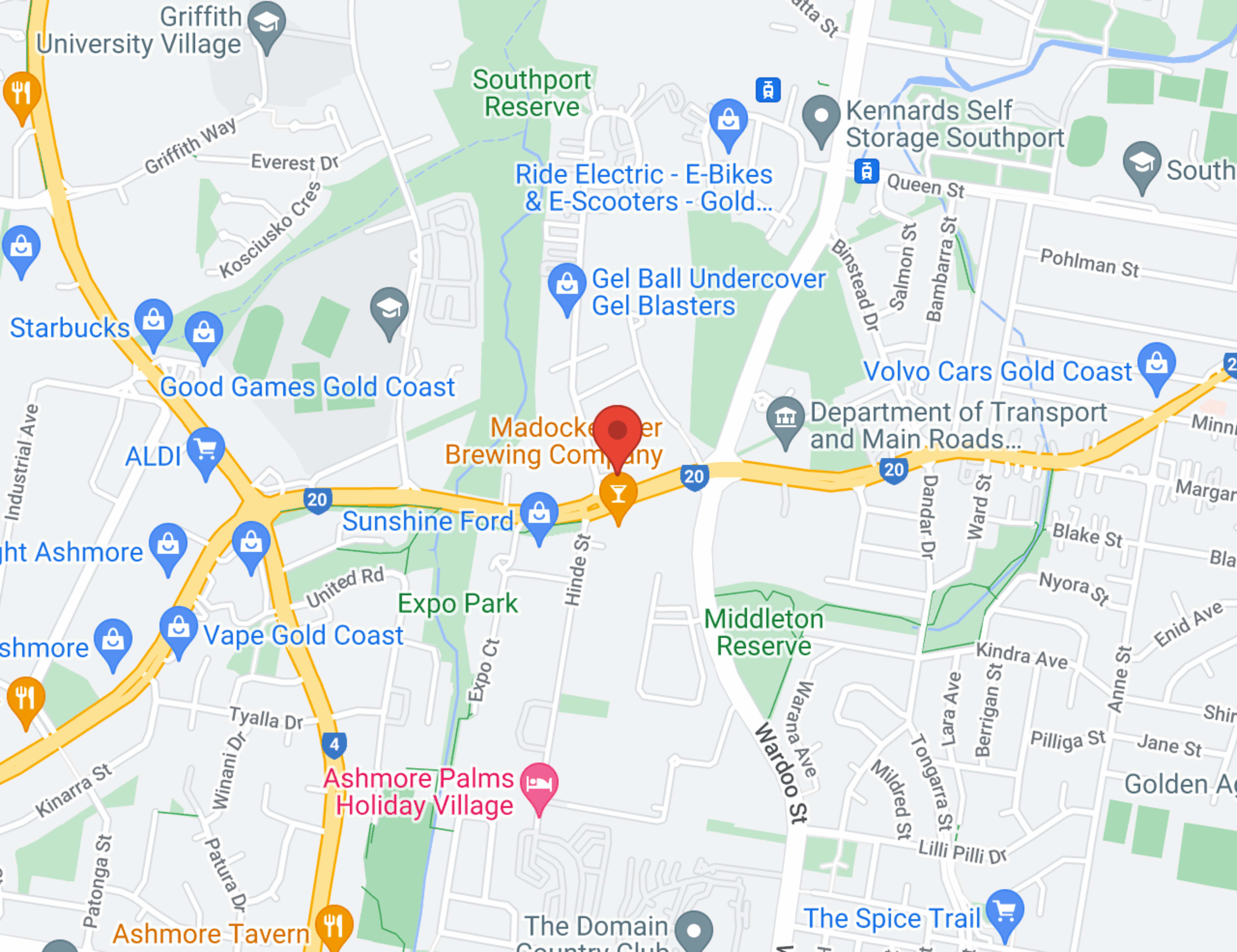 Pickering Automotive Group map