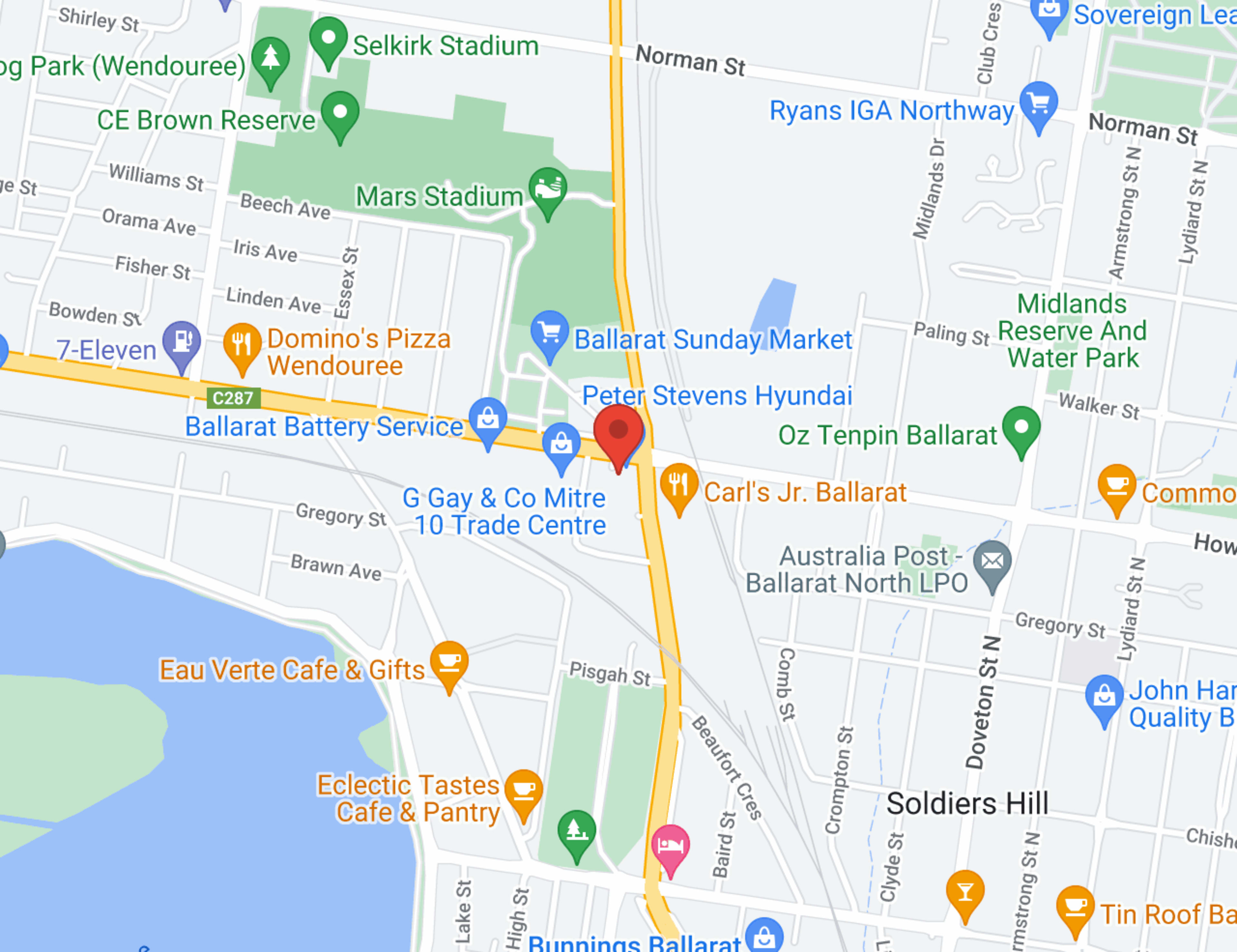 Ballarat Dealerships Peter Stevens Motorworld