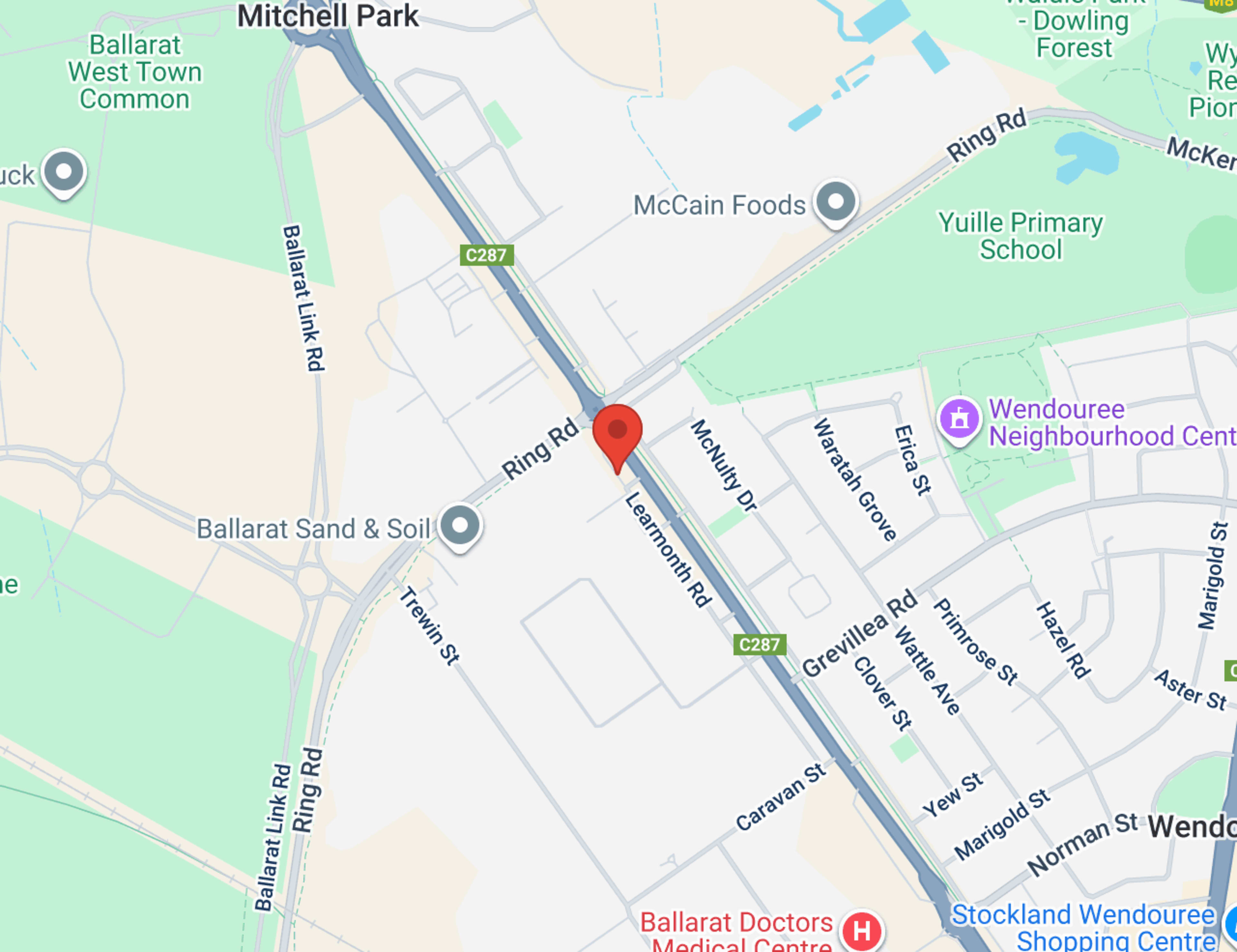 Motus Ballarat map