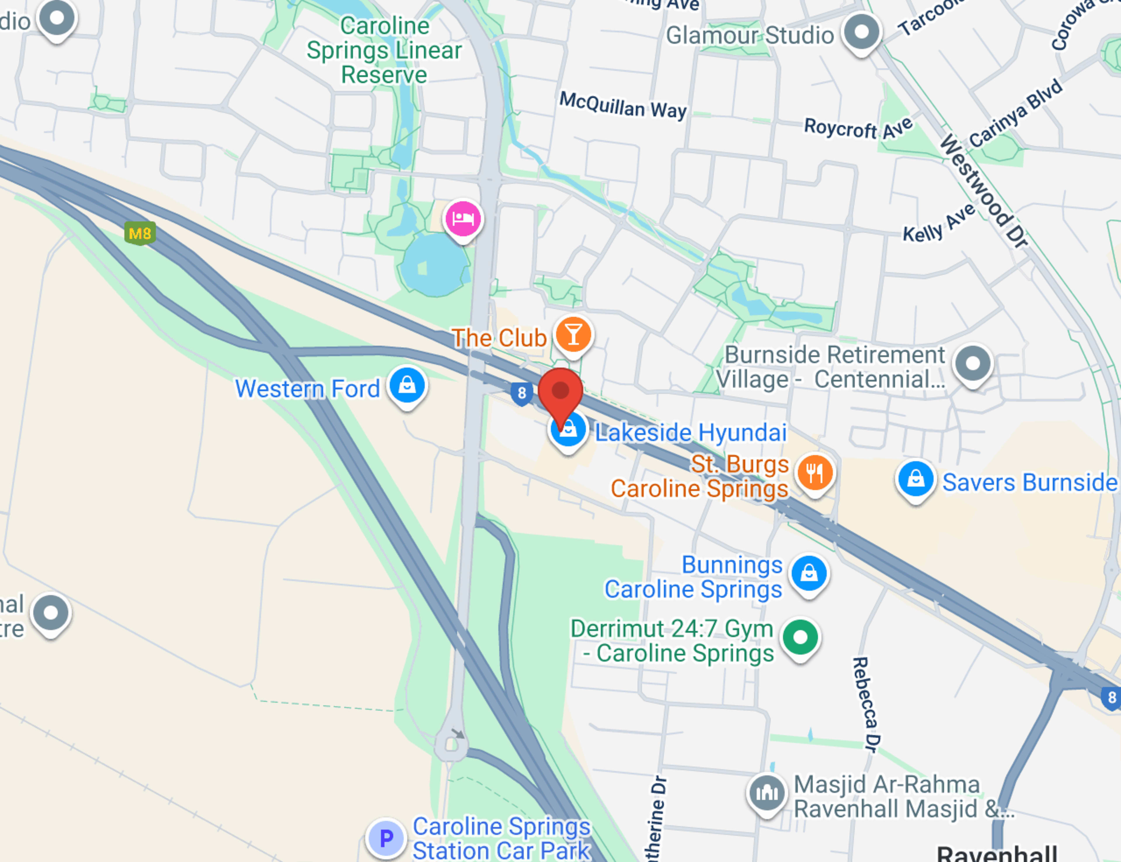 Lakeside Chery map