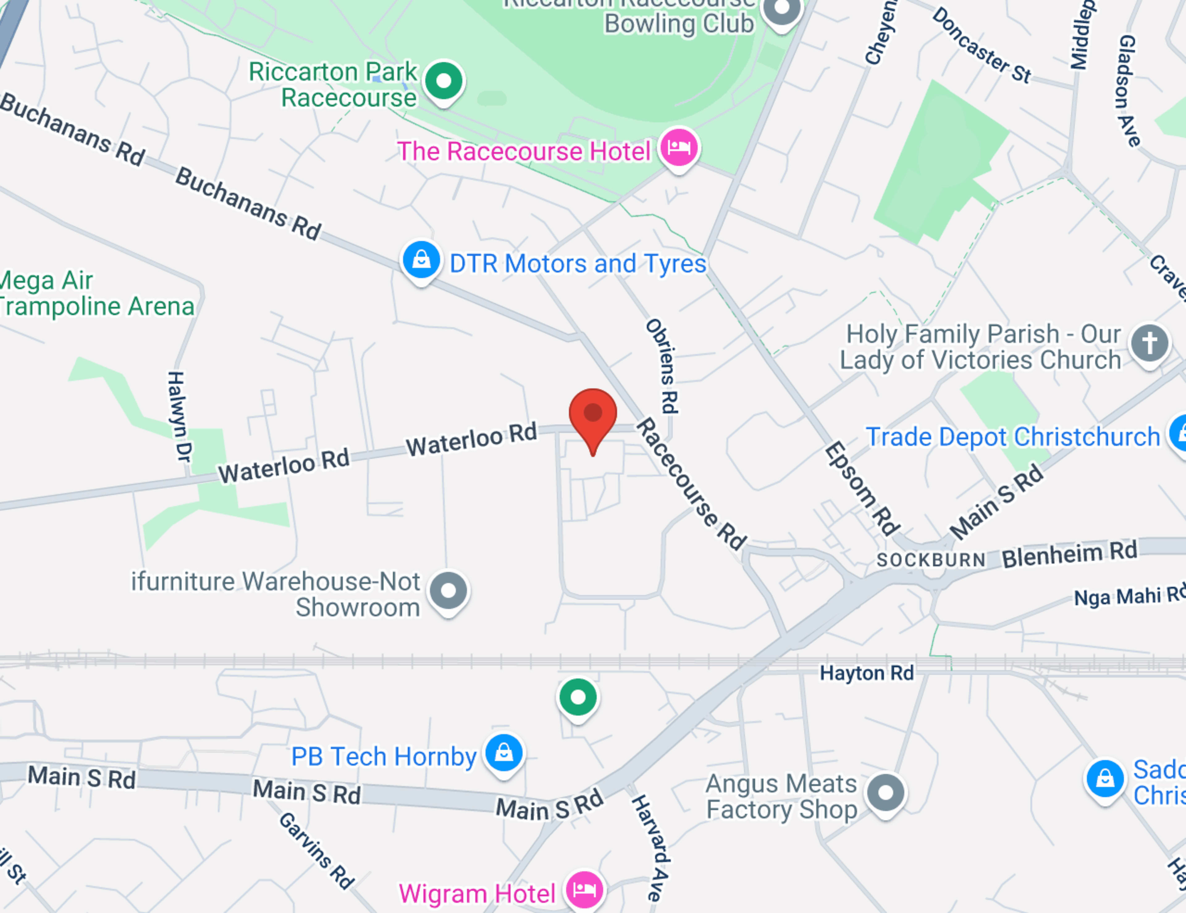 Blackwells Chery Sockburn map