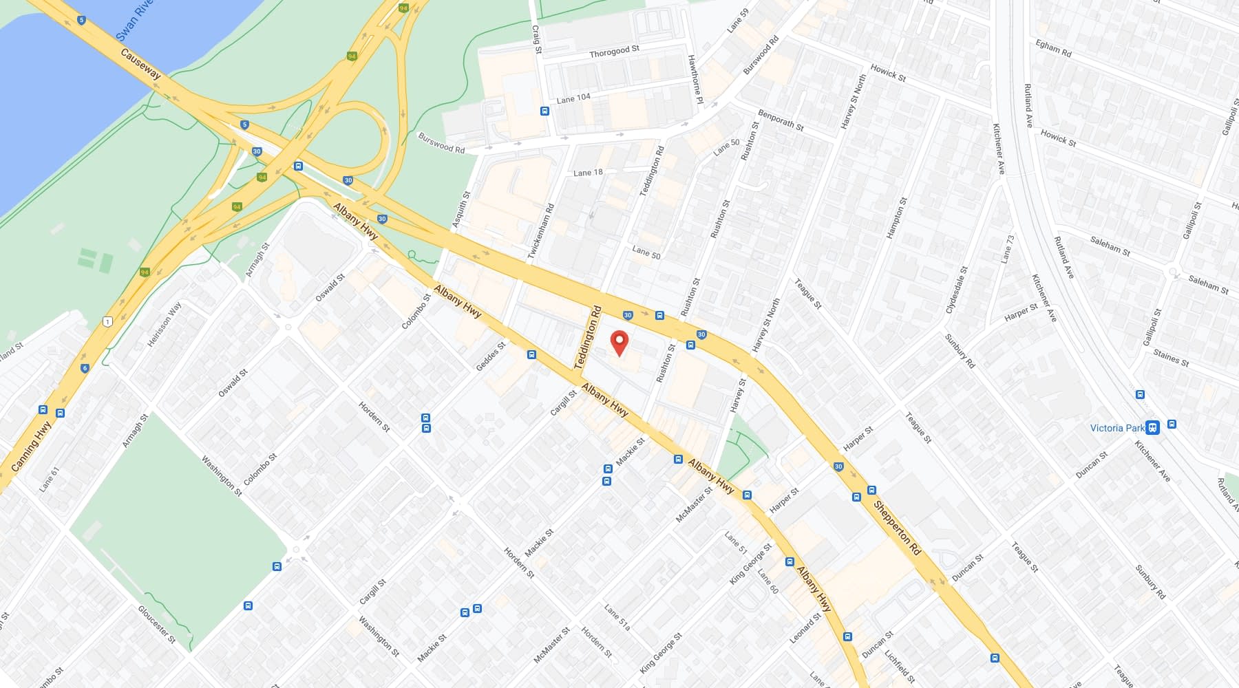 John Hughes Group map