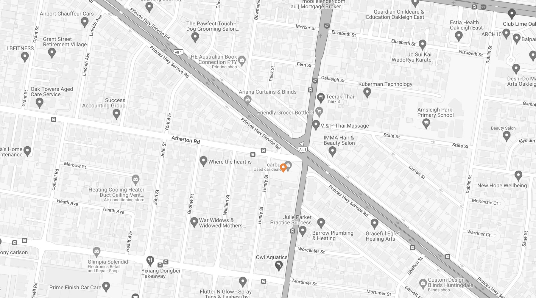 carbuy map