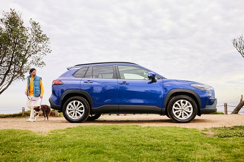 Used Toyota Corolla Cross and other SUVs priced between $35,000 and $45,000 at New Town Toyota Perth – inspected and ready to drive away”