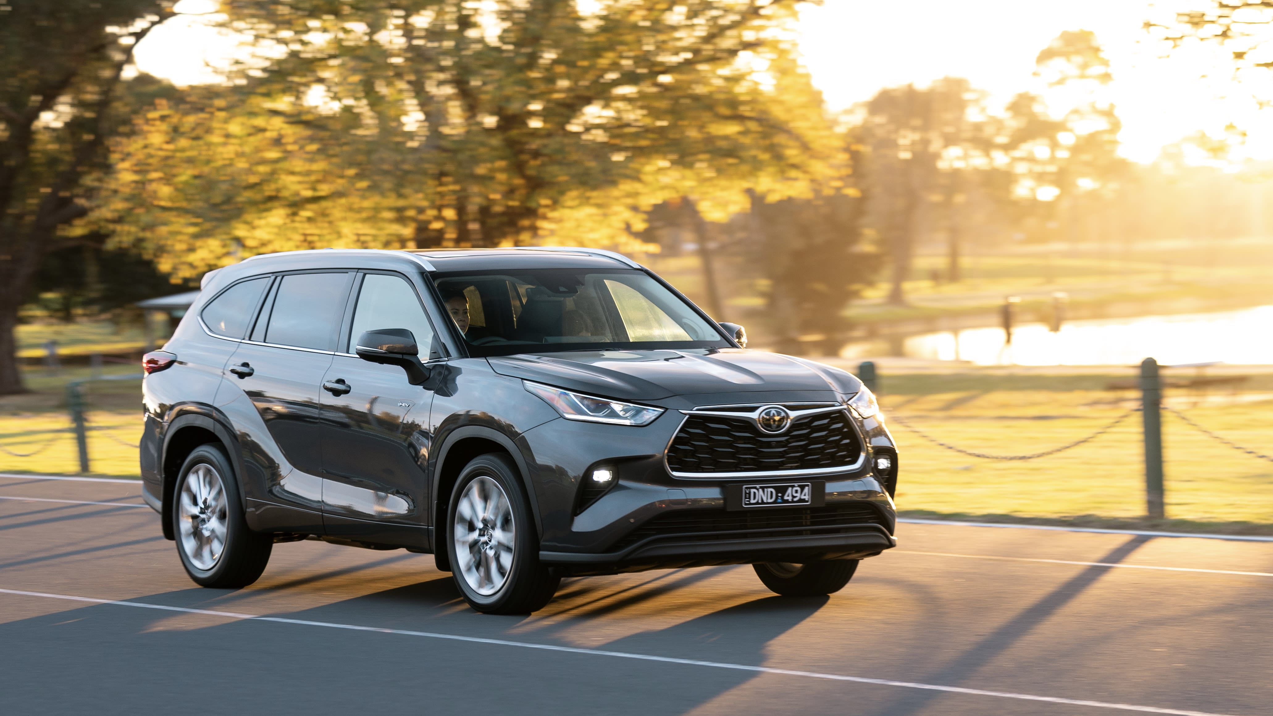 Toyota Kluger Hybrid seven-seat SUV at New Town Toyota, East Victoria Park, Perth