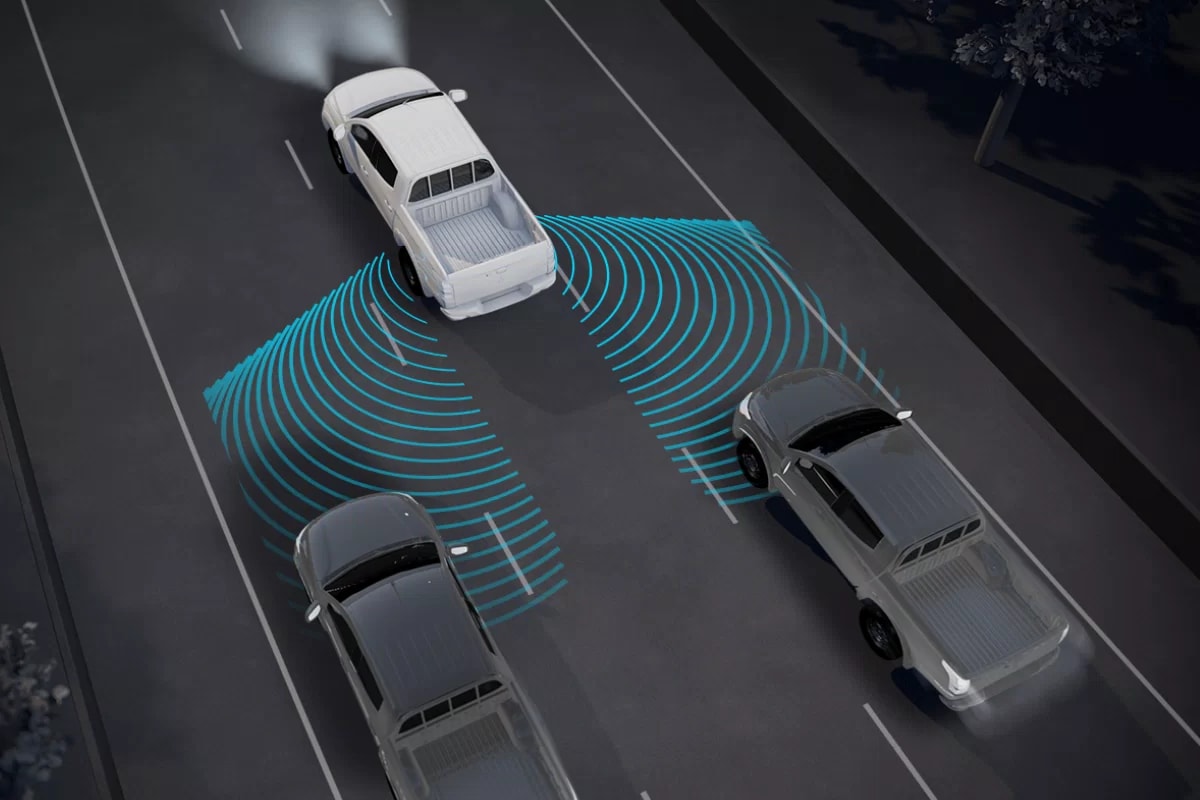 Blind Sport Warning (BSW) and Lane Change Assist (LCA)K8 Image