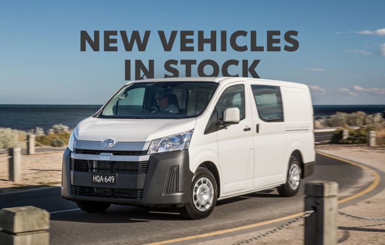 New Toyota HiAce In Stock Perth's Best Toyota Dealer