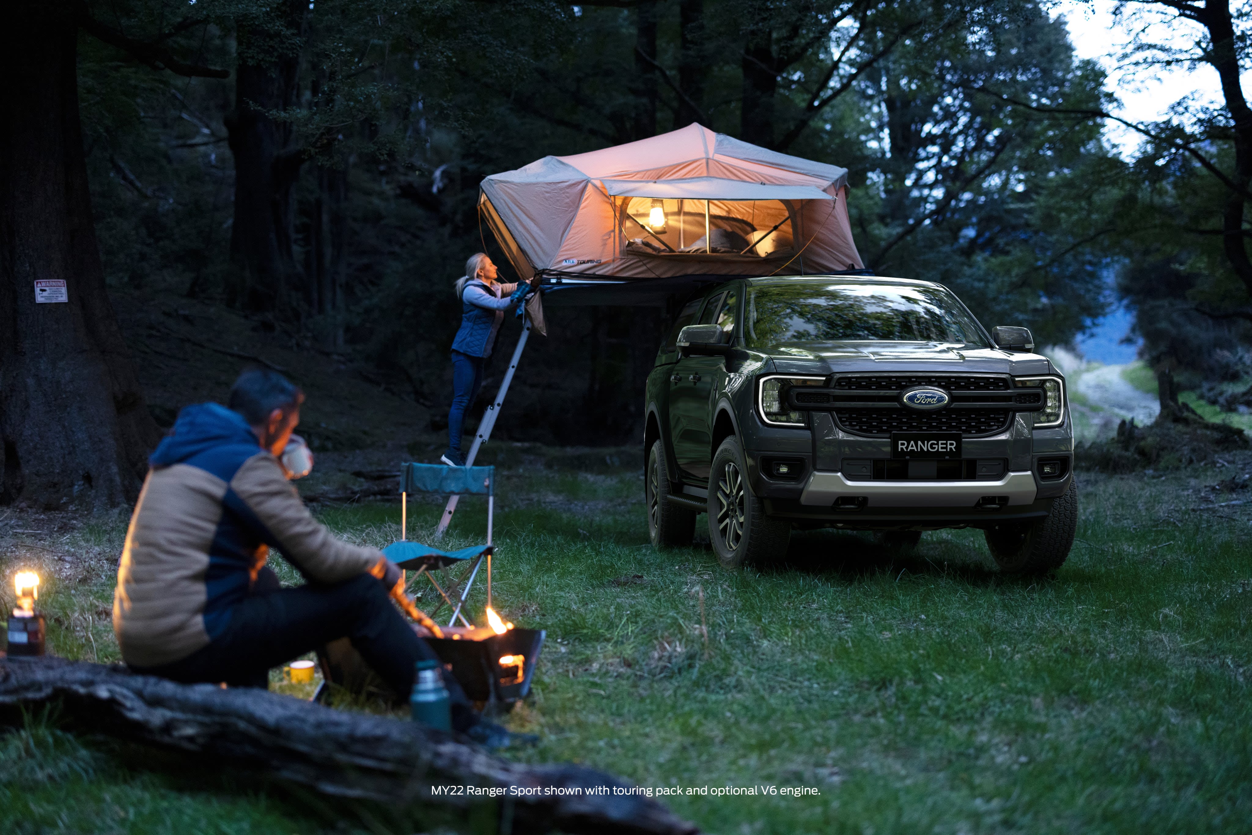 Camping with a Ford Ranger