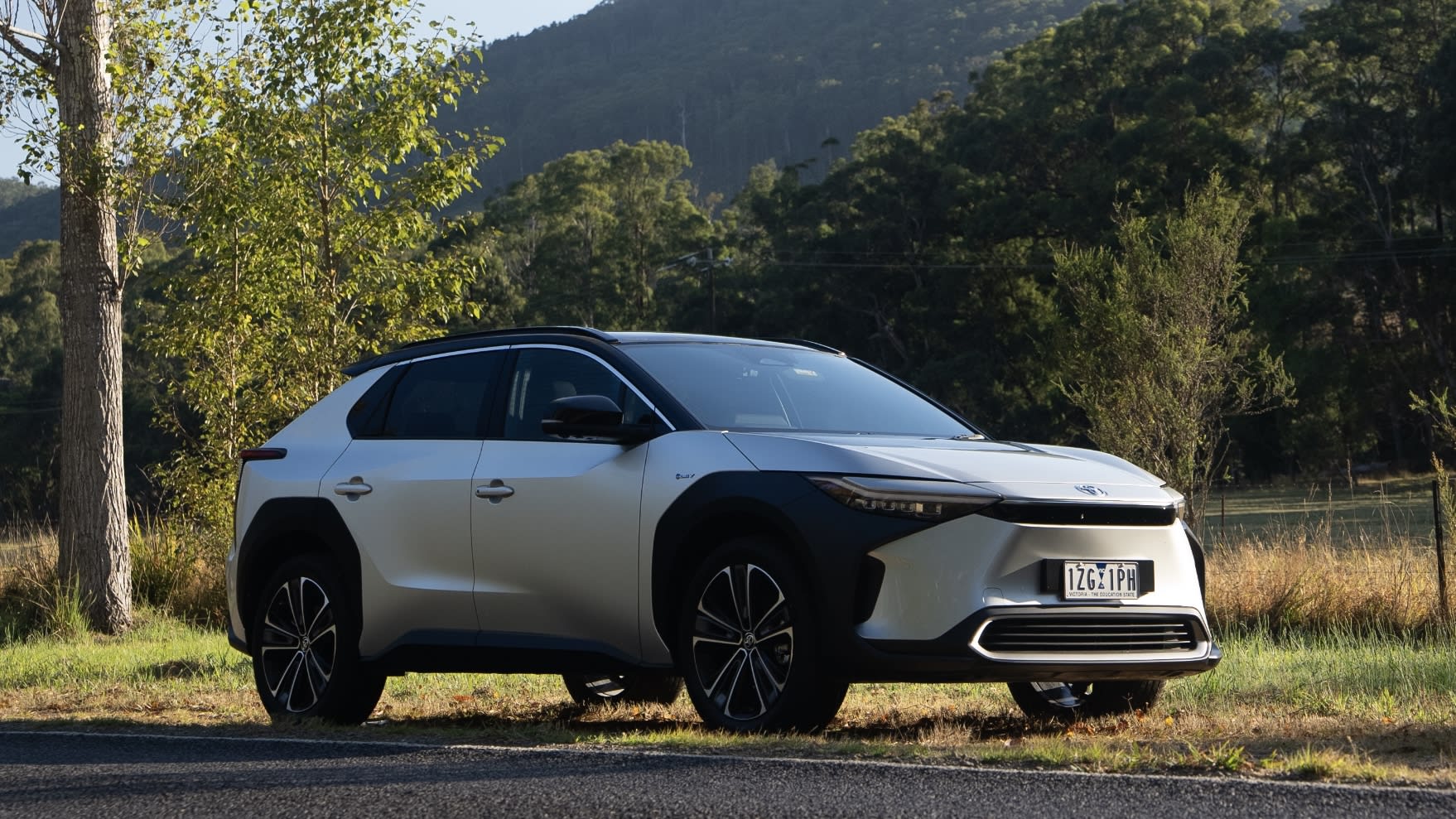 Toyota bZ4X electric SUV in stock at New Town Toyota, East Victoria Park, Perth