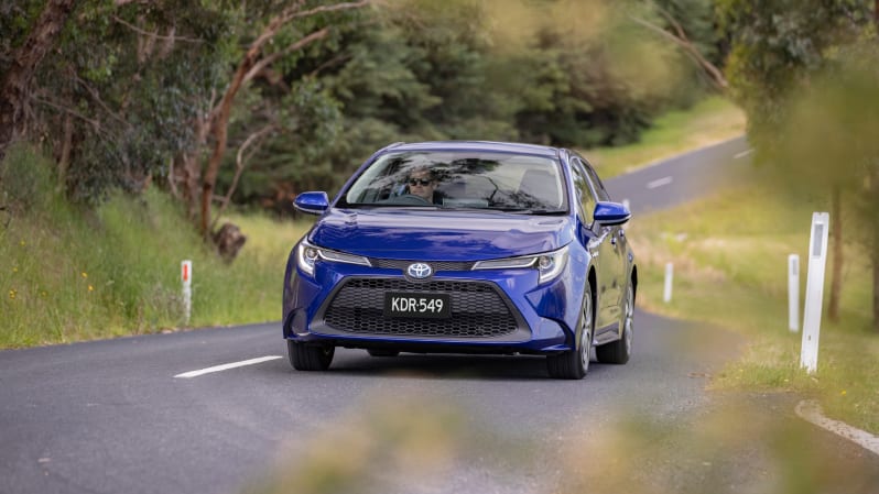 New Toyota RAV4 parked at a beach showcasing its modern SUV design