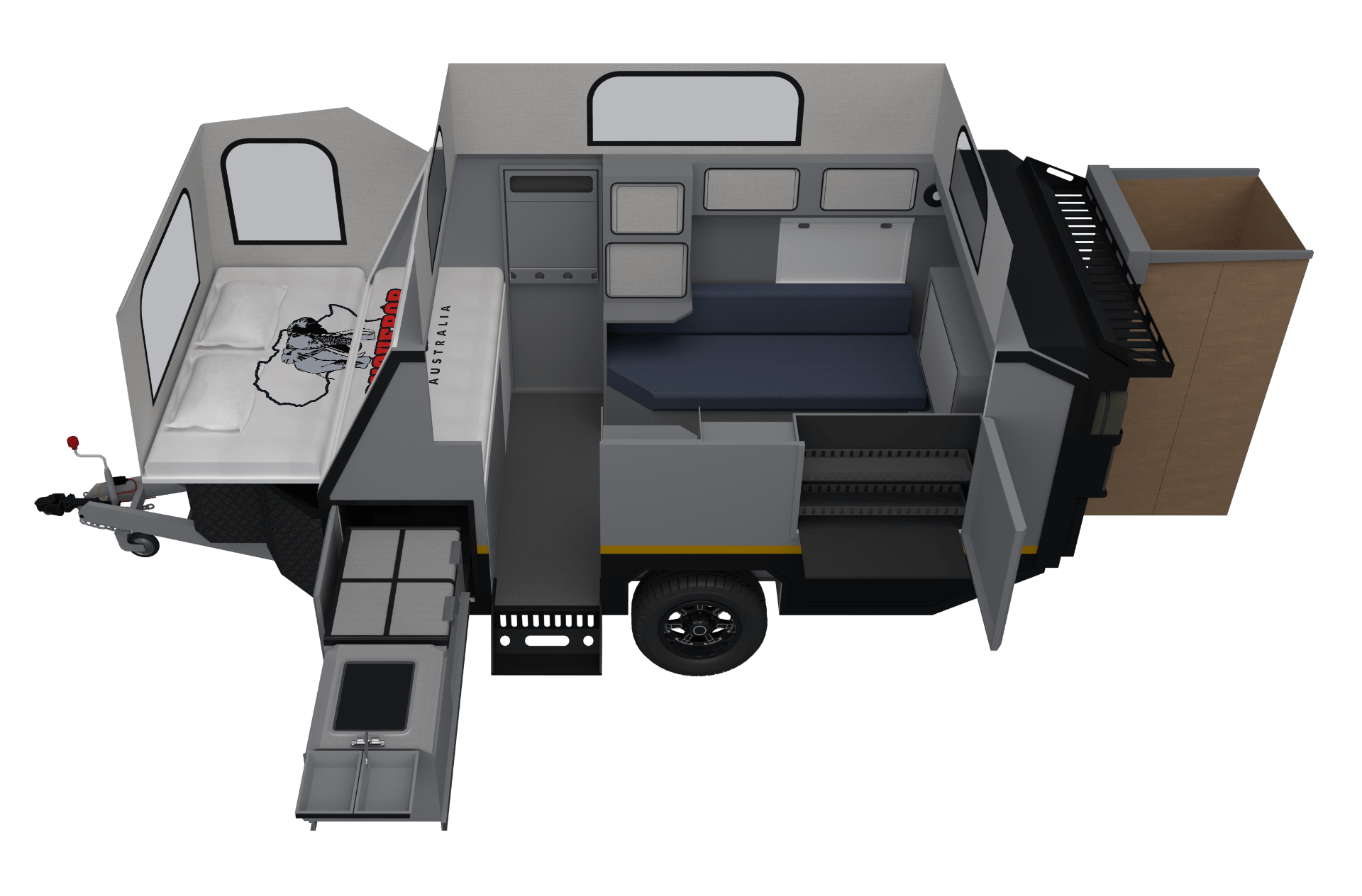 UEV-490 Hybrid Camper