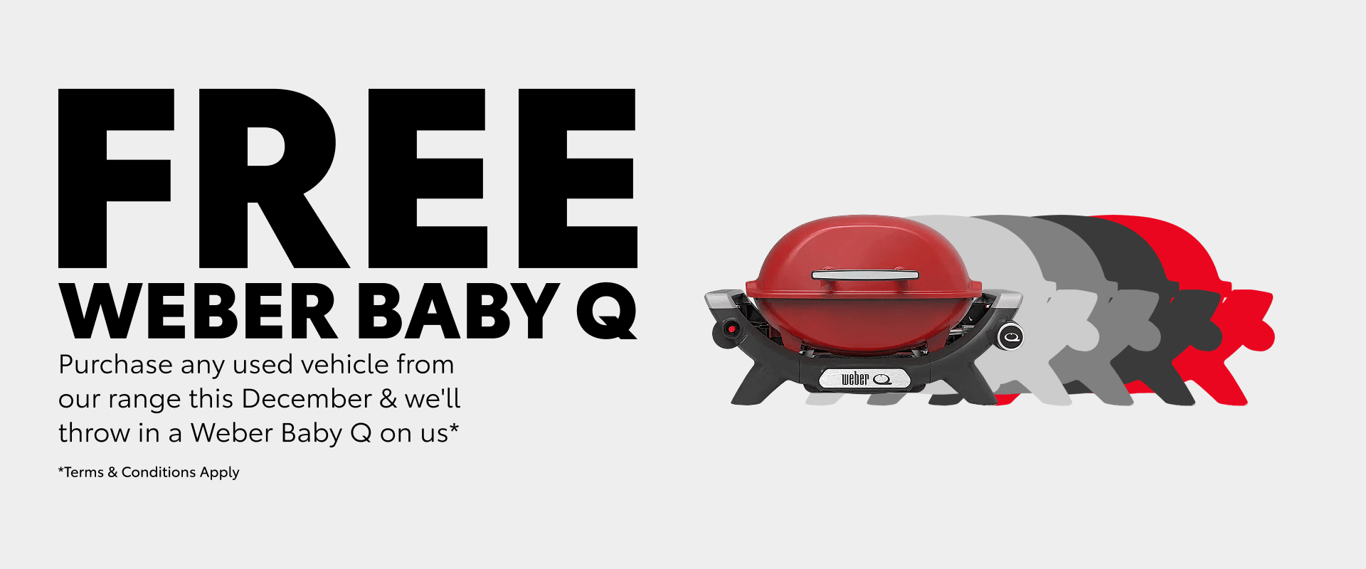 Free BBQ promotion at New Town Toyota Perth