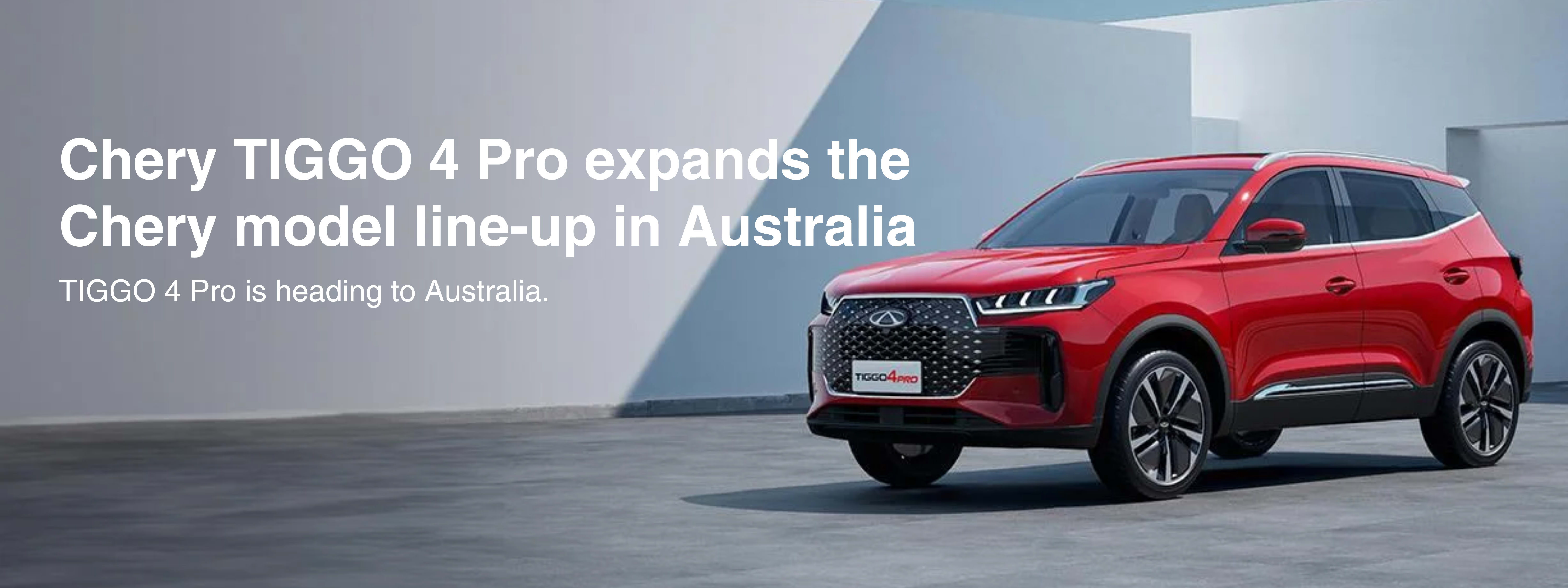 Chery TIGGO 4 Pro expands the Chery model line-up in Australia featured image