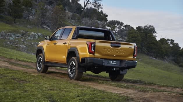 2025 Toyota HiLux (pre-production model shown)
