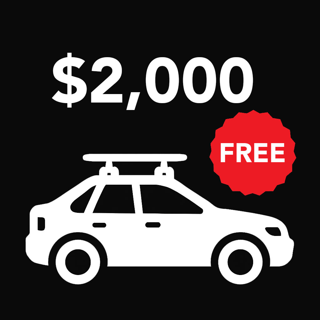 $2,000 Worth of Free Accessories Image