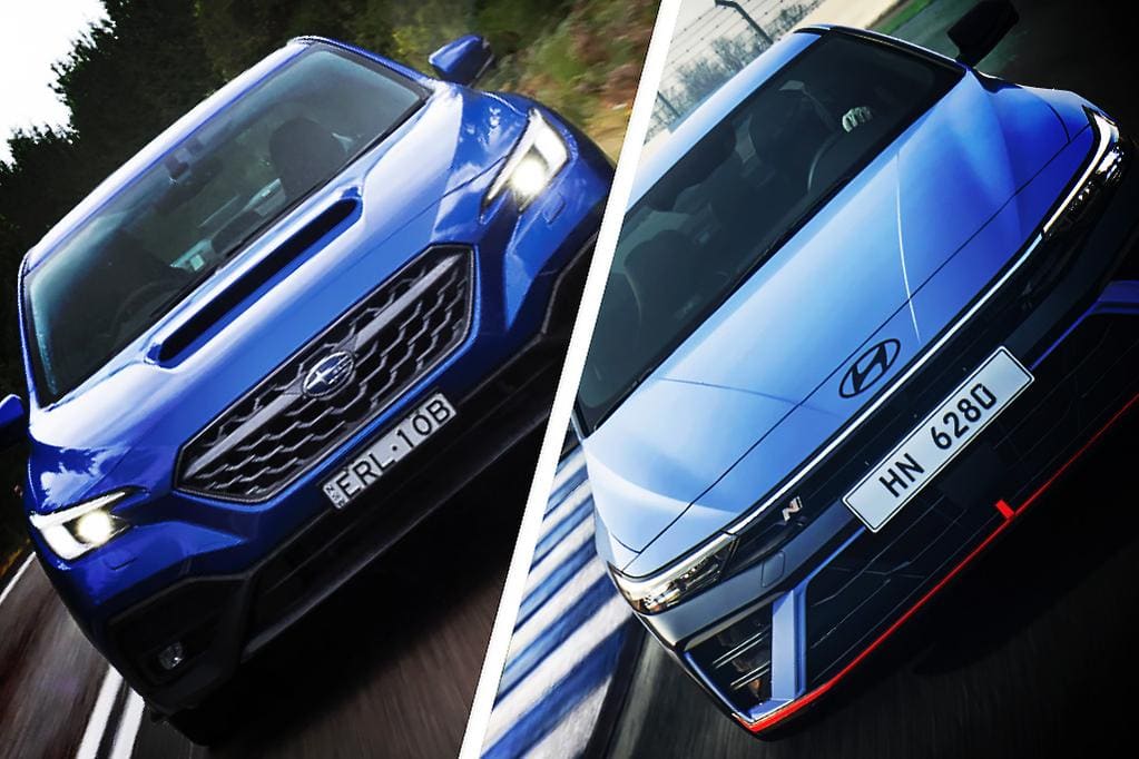 Bench Test Battle: Subaru WRX tS Spec B vs Hyundai i30 Sedan N TCR Edition featured image