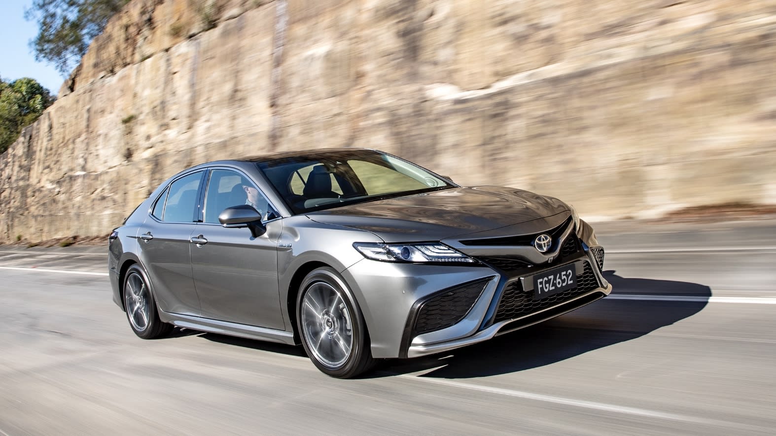 Toyota Camry Hybrid in stock at New Town Toyota, East Victoria Park, Perth