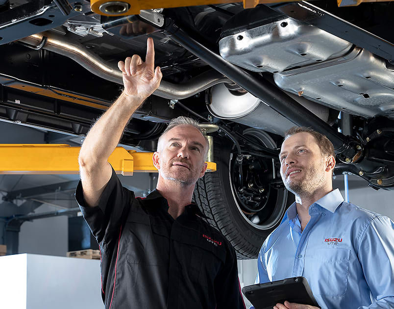 GENUINE SERVICE & APPROVED PARTS Image