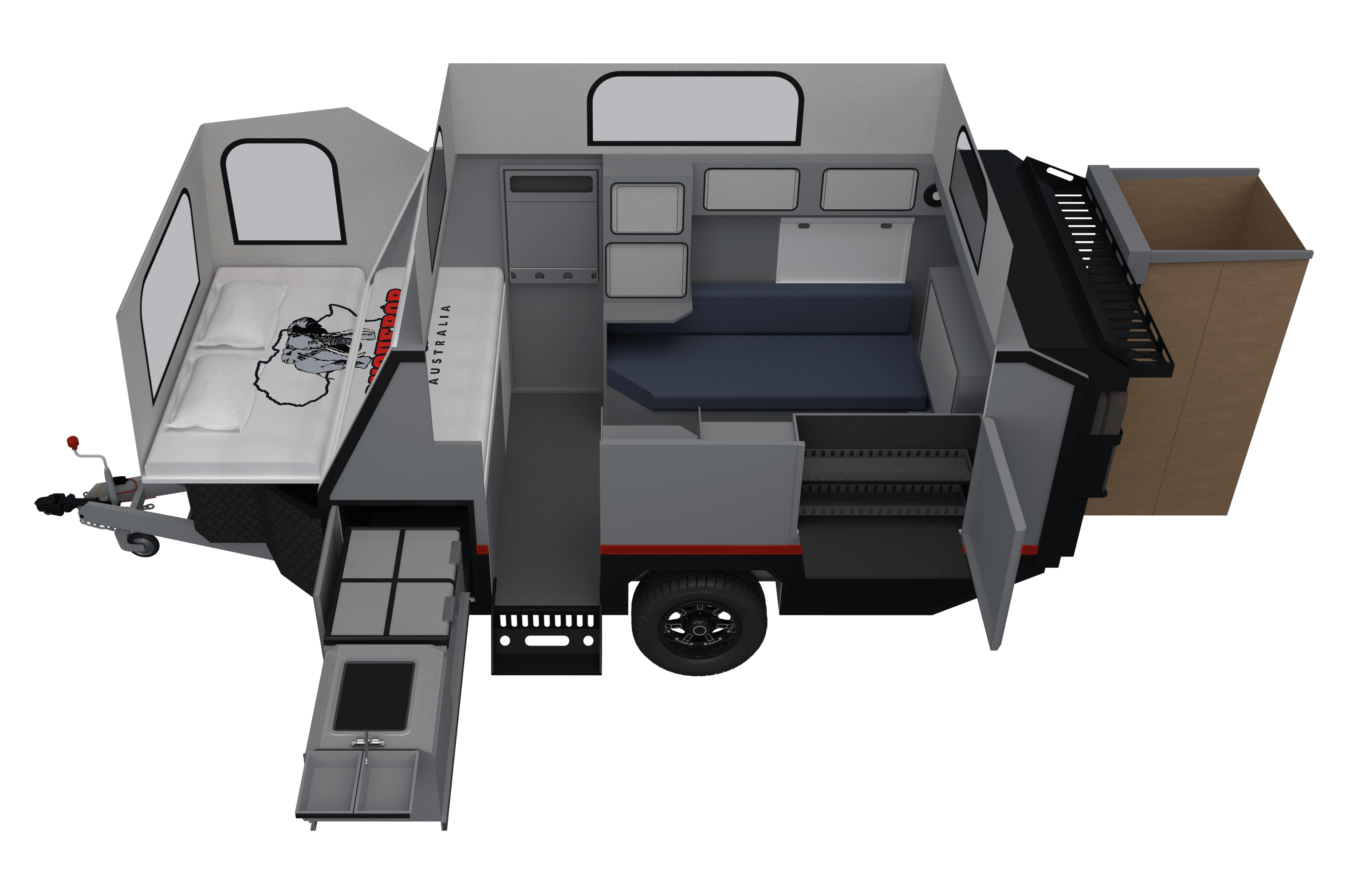 CONQUEROR UEV-490 Hybrid Camper
