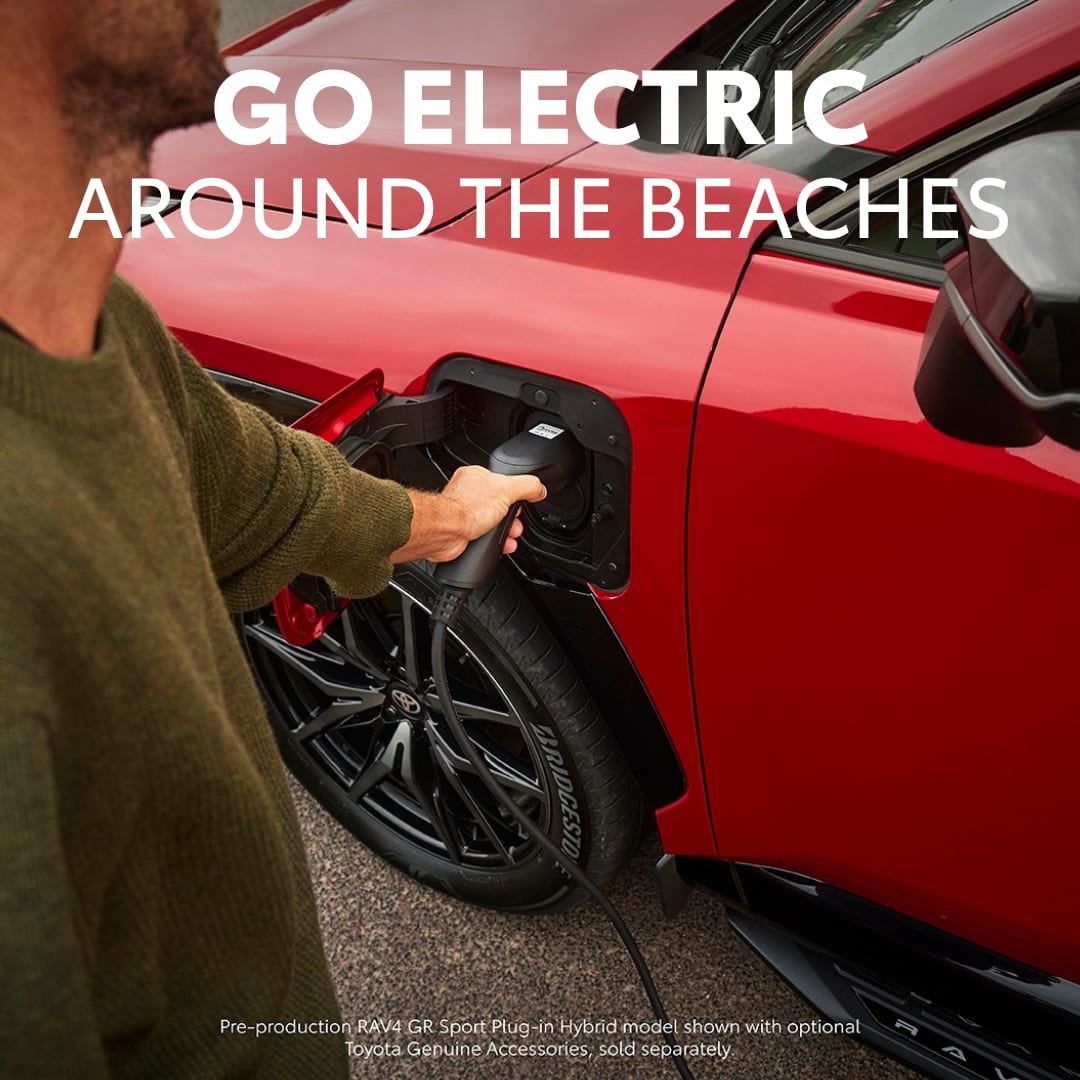 Go electric around the beaches