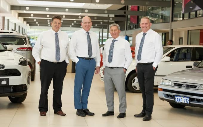 Over 100 Years of Combined Experience in Our Management Team at New Town Toyota