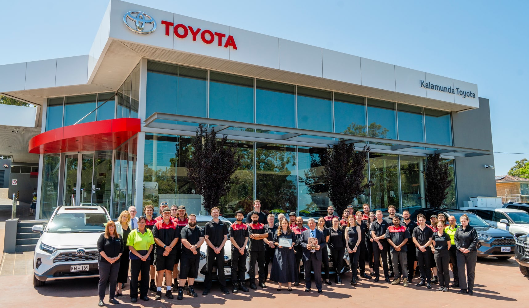 Kalamunda Toyota Rated Perth's best Customer Experience Toyota Dealership