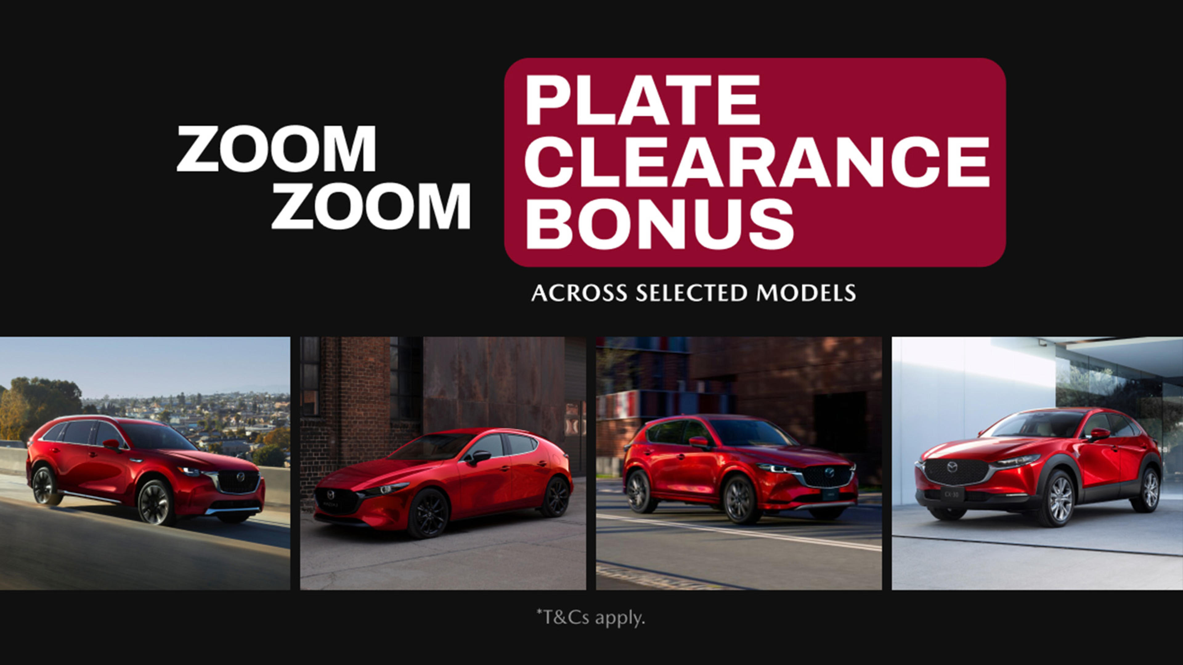 December Mazda Plate Clearance featured image