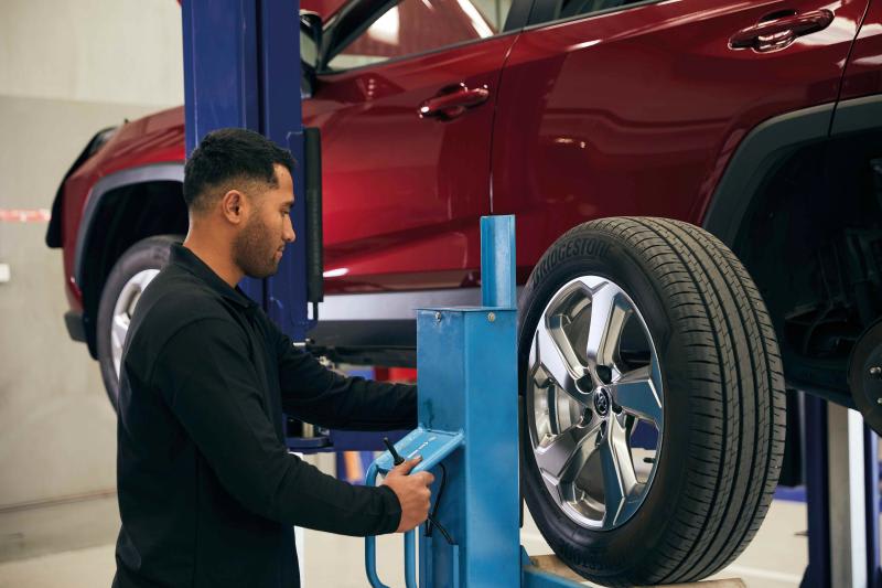 Toyota Service technician
