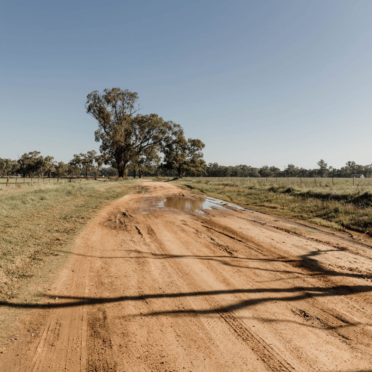 bZ4X dirt road driving