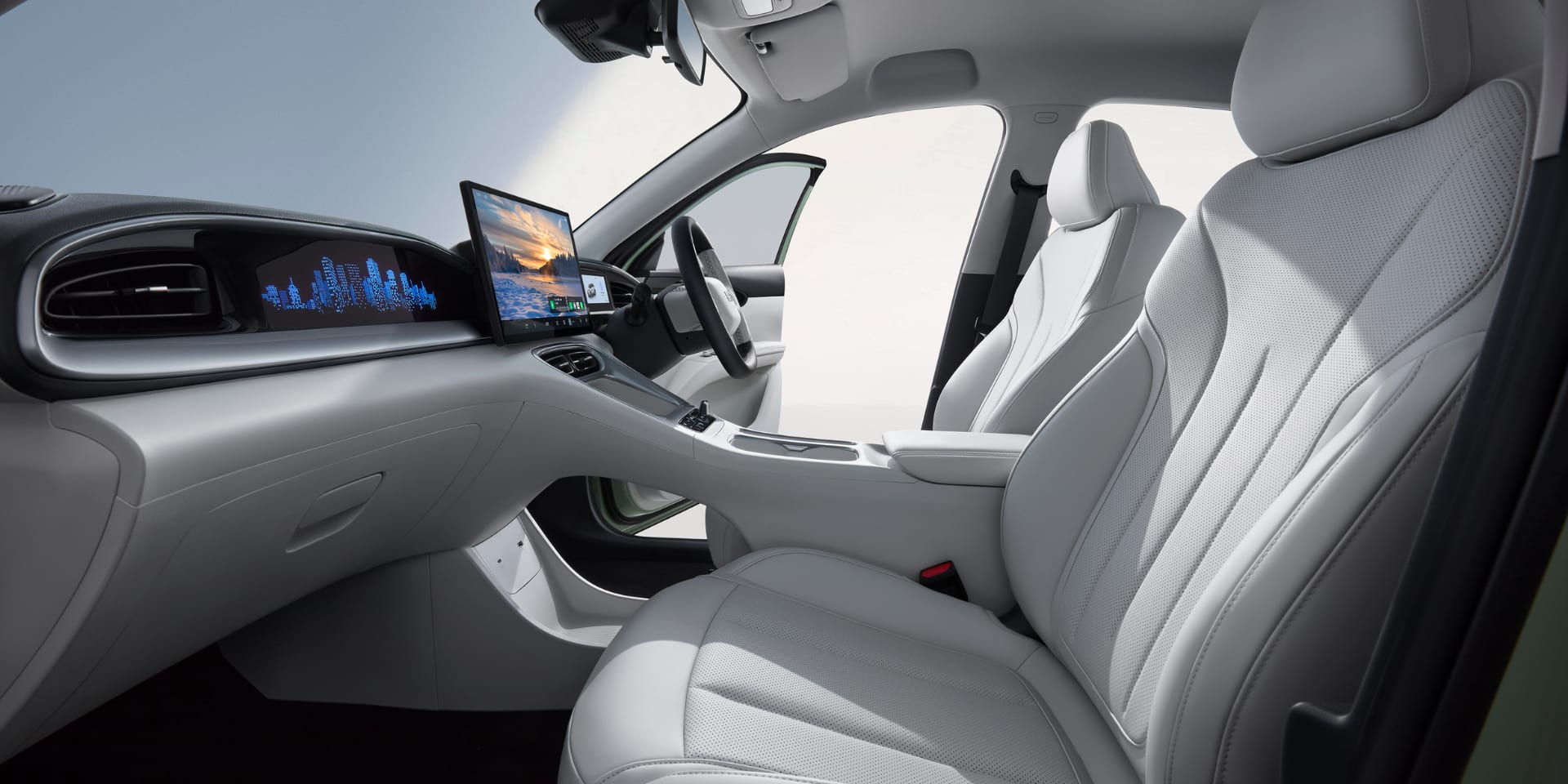 Geely EX2 Interior Dash Display