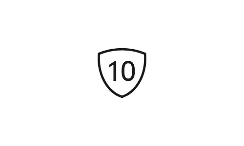 10-year battery warranty Image
