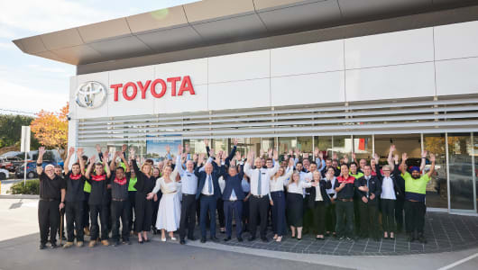 New Town Toyota Perth team – friendly and experienced staff at one of Perth’s best Toyota dealerships.