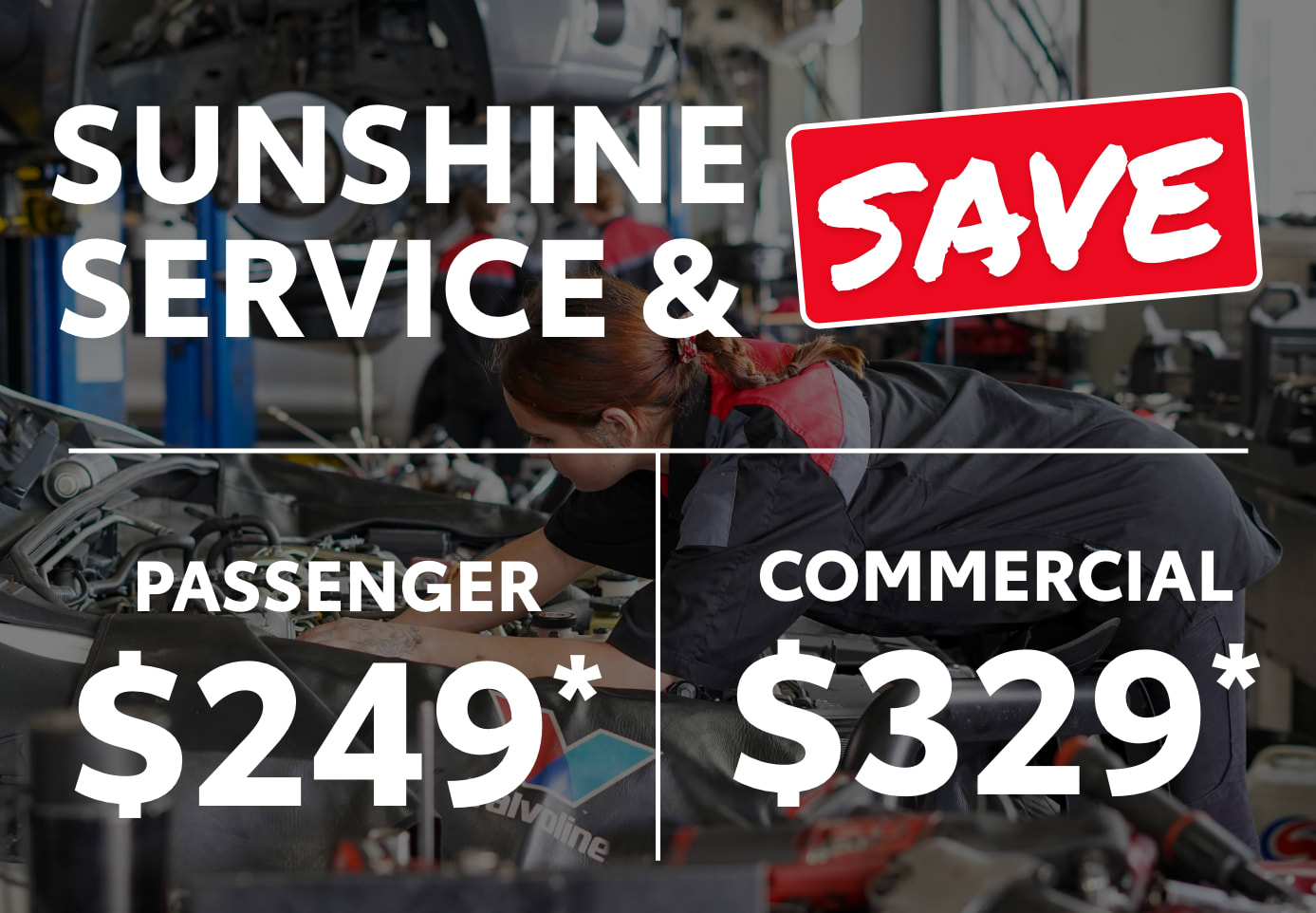 Saturday car service at Sippy Downs and Currimundi