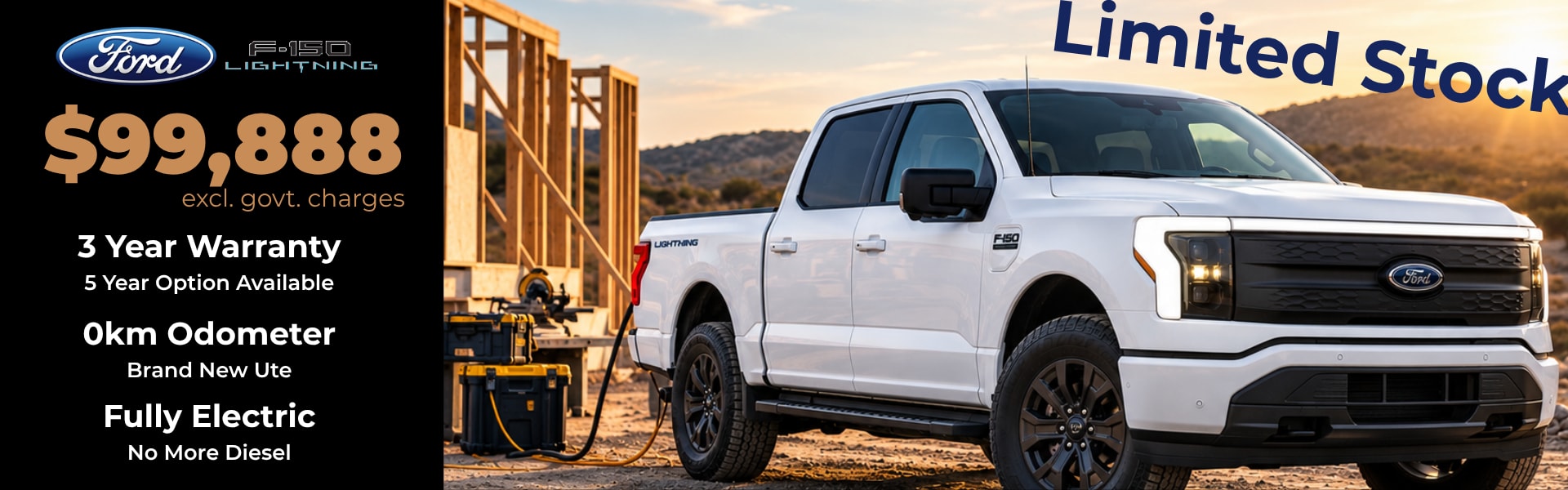 Ford F-150 Lightning EV For Sale