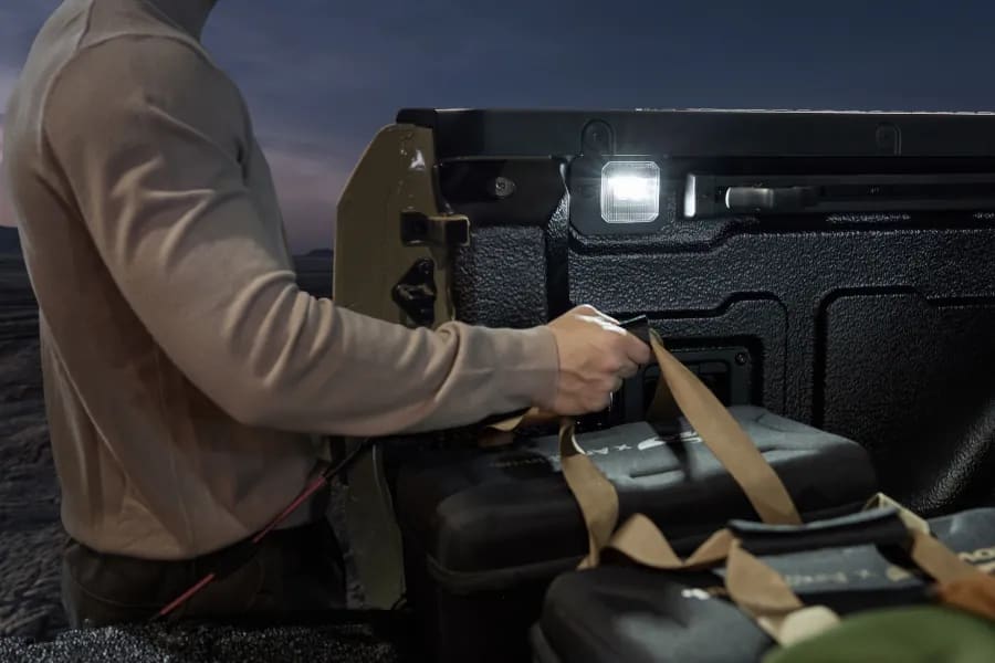 Kia Tasman Tub Cargo lights