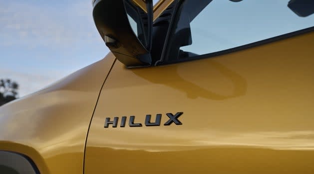 2025 Toyota HiLux (pre-production model shown)