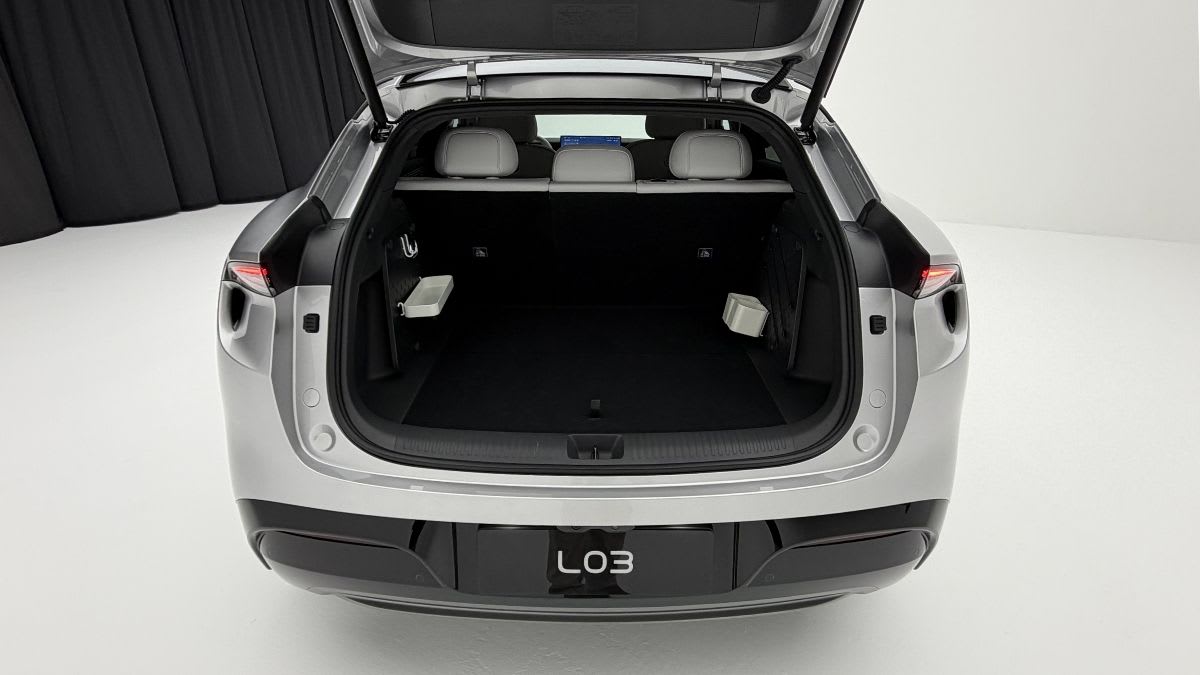 2027 Xpeng L03 Cargo Space Offers 539 Litres of Boot Storage with Seats up and 1640 litres with rear seats down