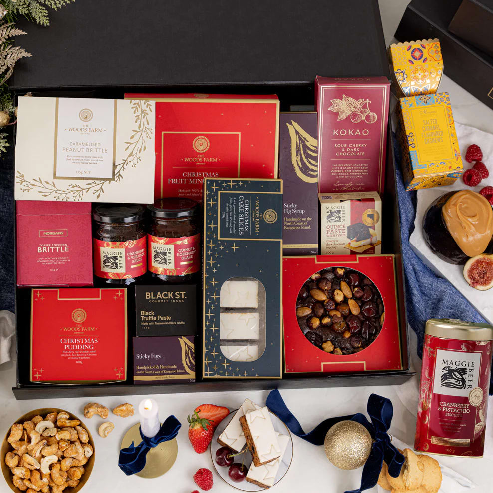 1 Free Christmas Hamper to be won by servicing at New Town Toyota in Perth