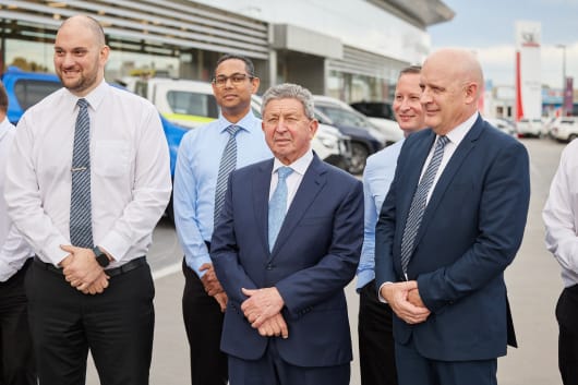 New Town Toyota Management Team After Winning Top 20 Toyota Dealership