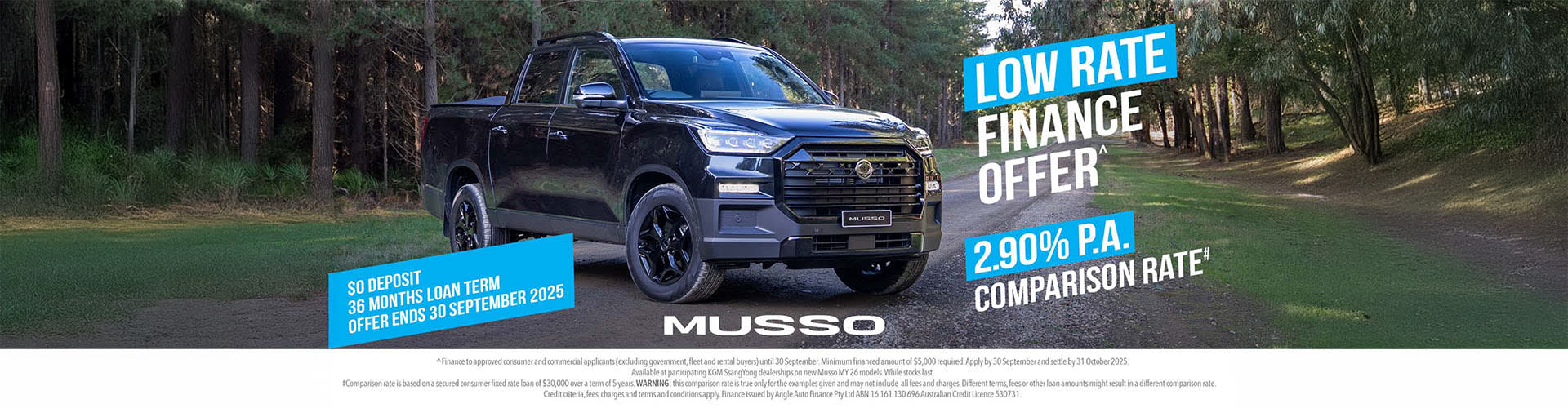 Low Finance Offer Eden KGM