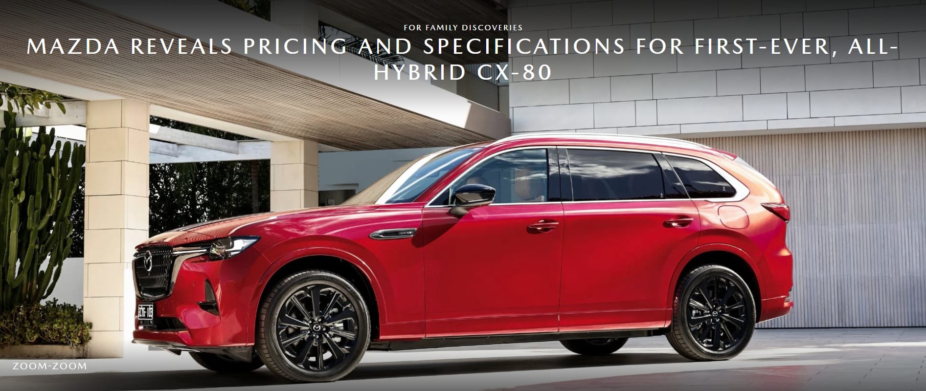 First-Ever All Hybrid Mazda CX-80 featured image