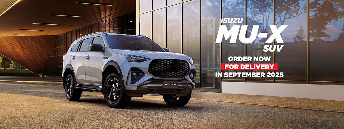 Isuzu <span class="text-nowrap">MU-X</span> SUV