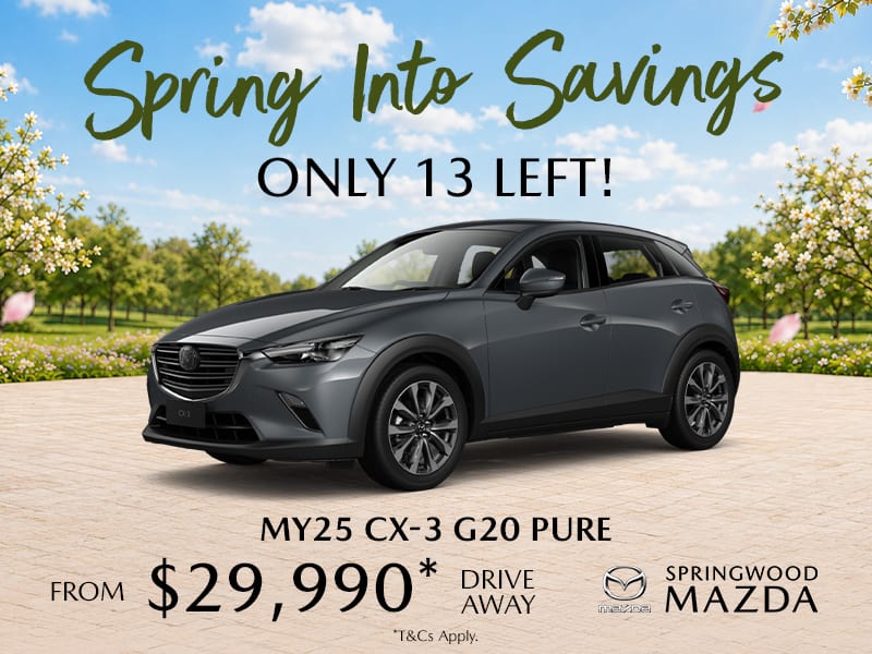 2025 Mazda CX-3 $1,000 Bonus - Springwood Mazda Brisbane