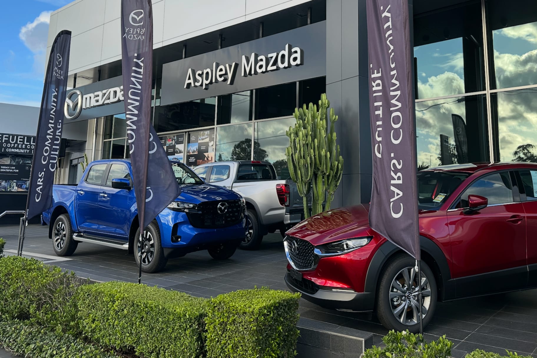 Aspley Mazda new car red