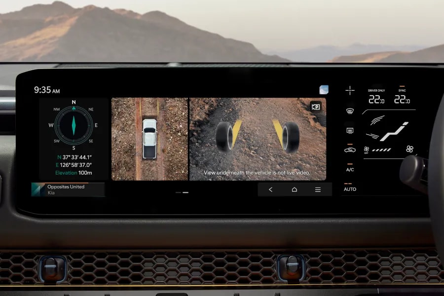 Kia Tasman Surround View Monitor (SVM)