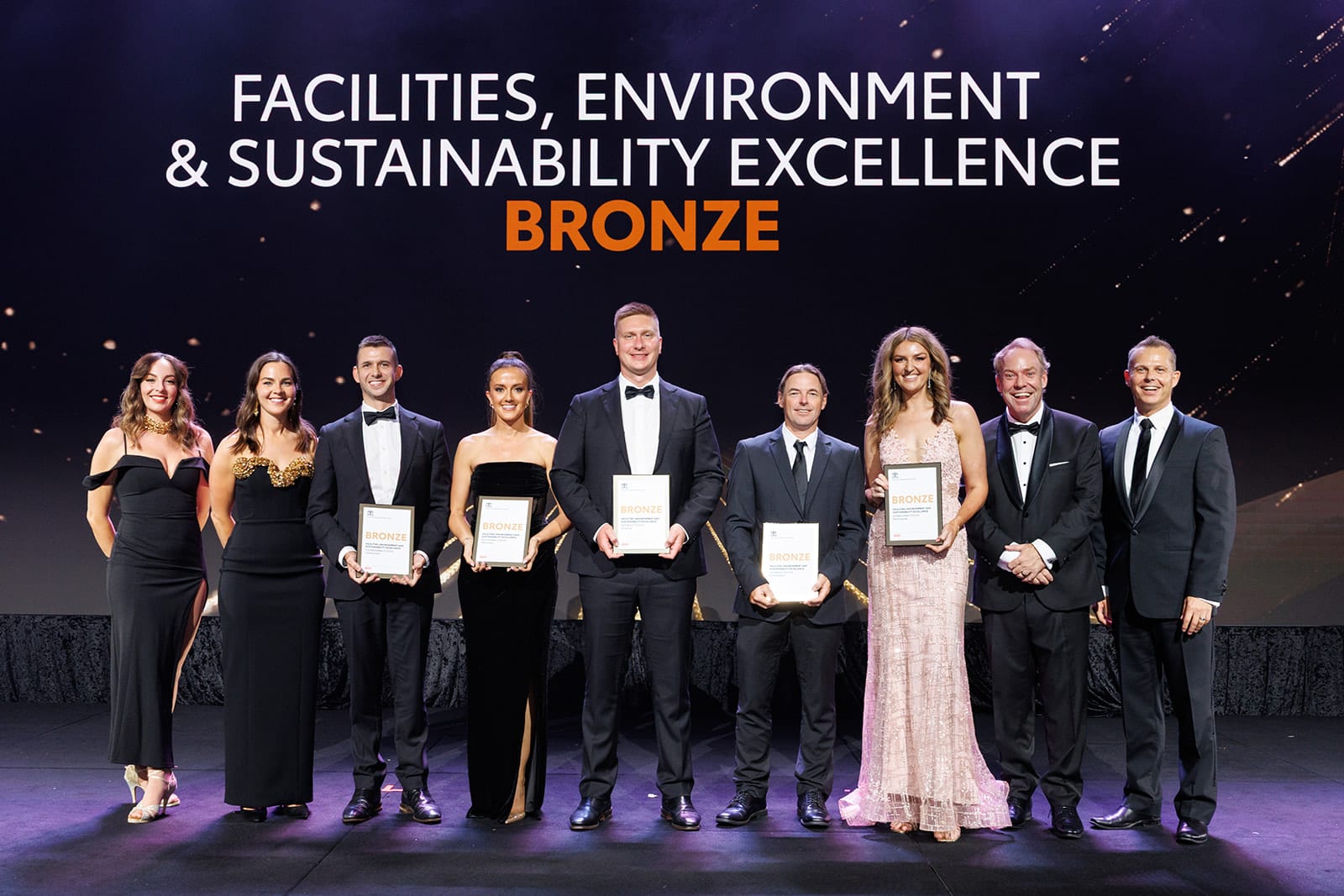 Downtown Toyota's Elly Gibson receives the Bronze Excellence Award for Facilities, Environment, and Sustainability